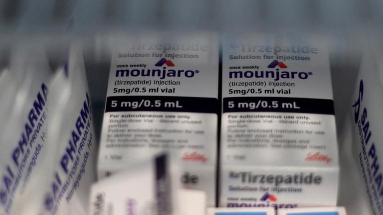 Das Diabetes-Medikament Mounjaro von Eli Lilly.