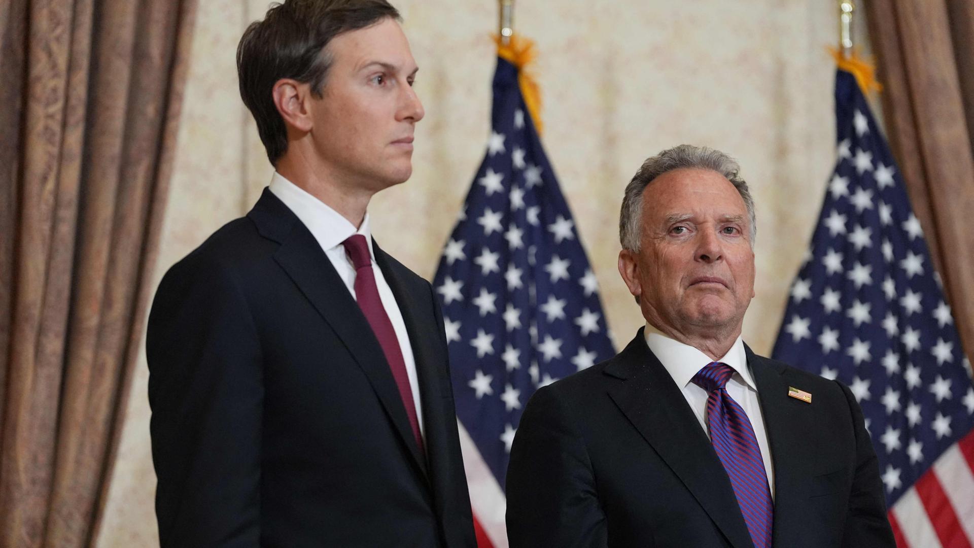 Jared Kushner und Steve Witkoff | AFP