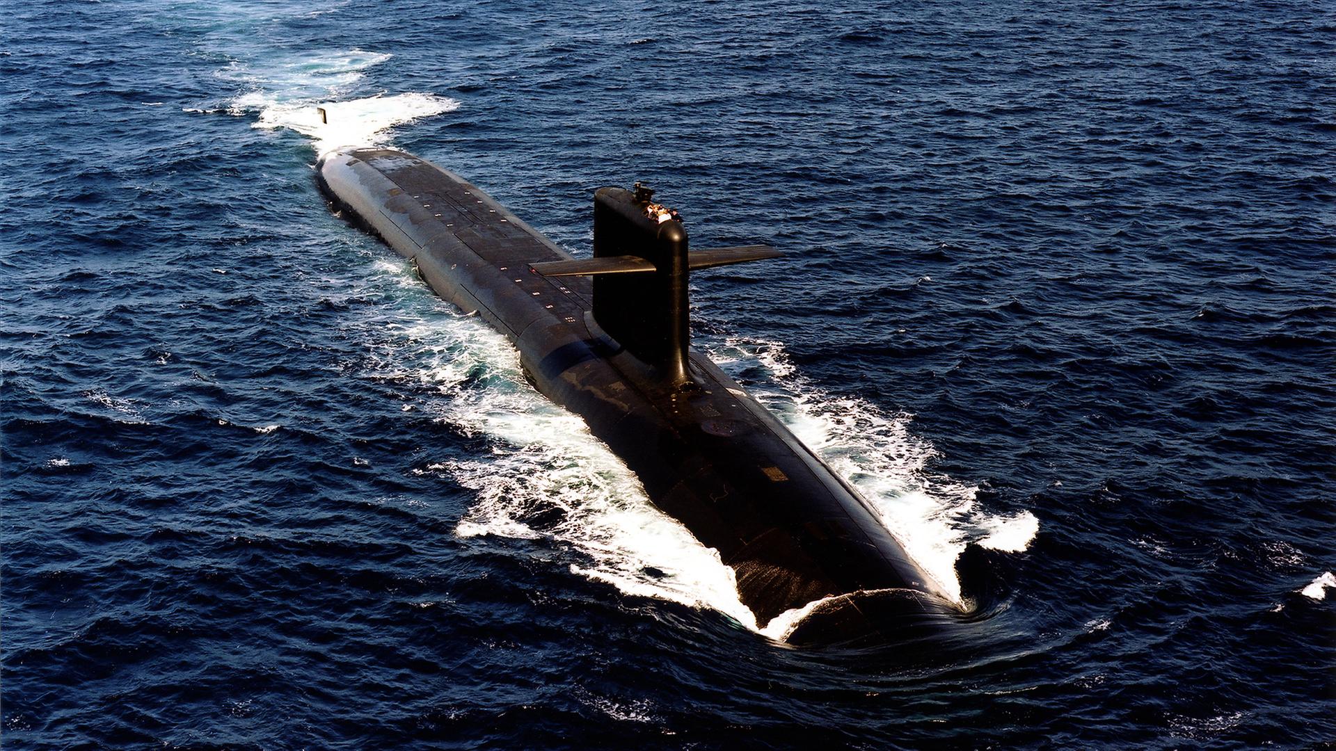 Das französische Atom-U-Boot 