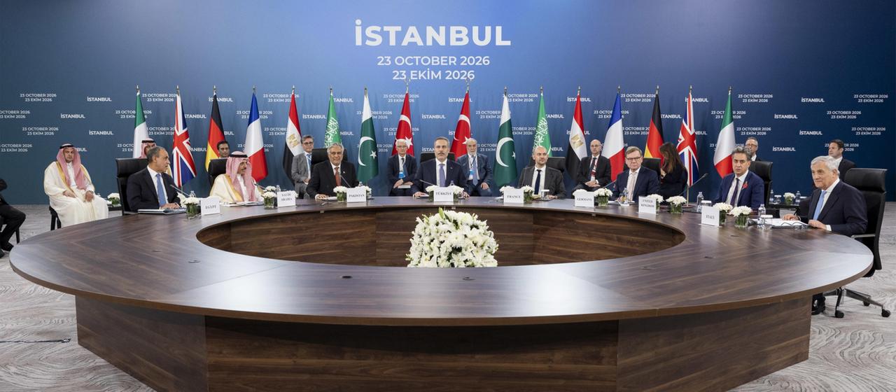 Außenministertreffen in Ankara, Türkei.