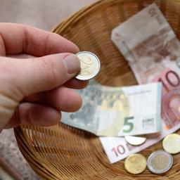 Geld in einem Korb