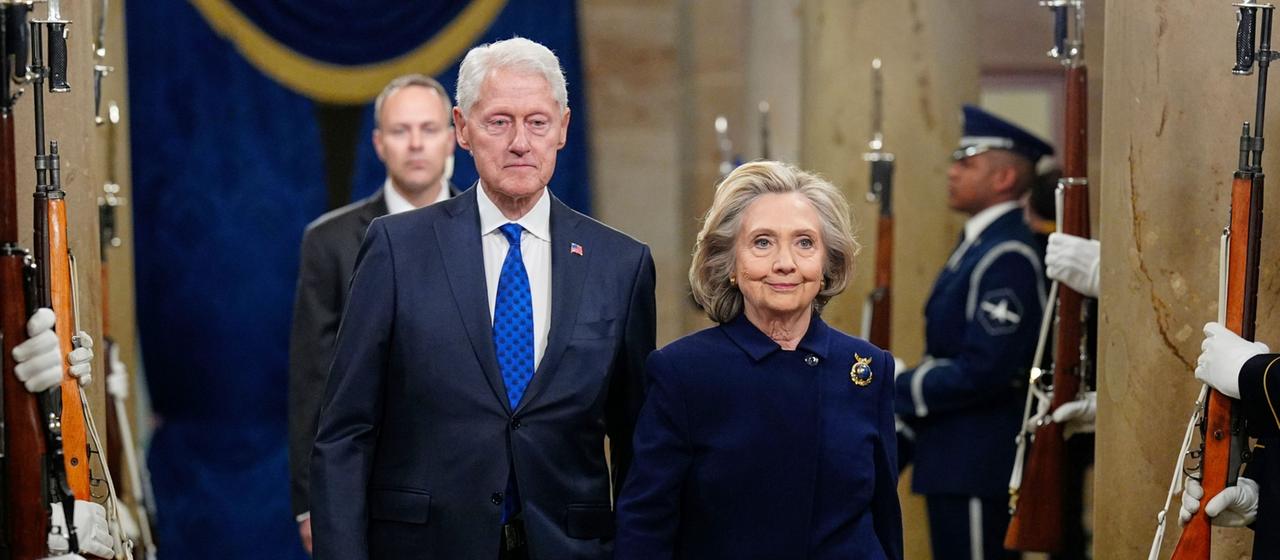 Bill und Hillary Clinton