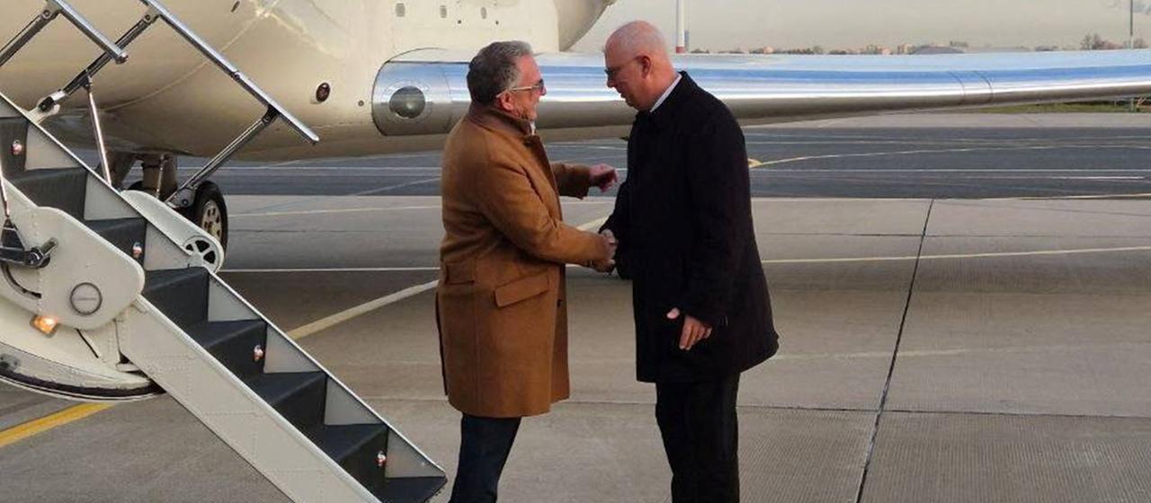 Steve Wittkoff und Kirill Dmitriev
