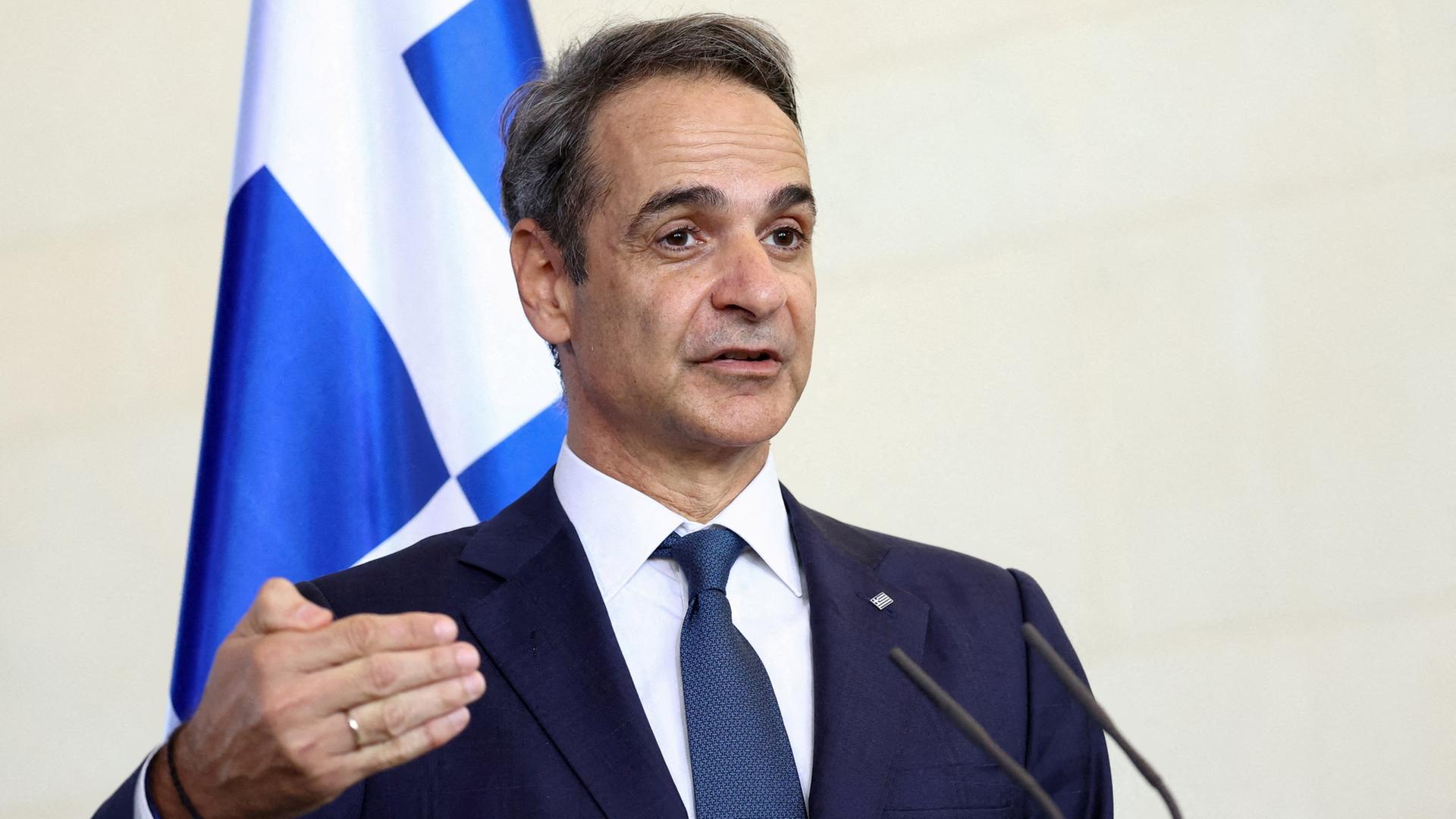 Griechenlands Regierungschef Mitsotakis | REUTERS
