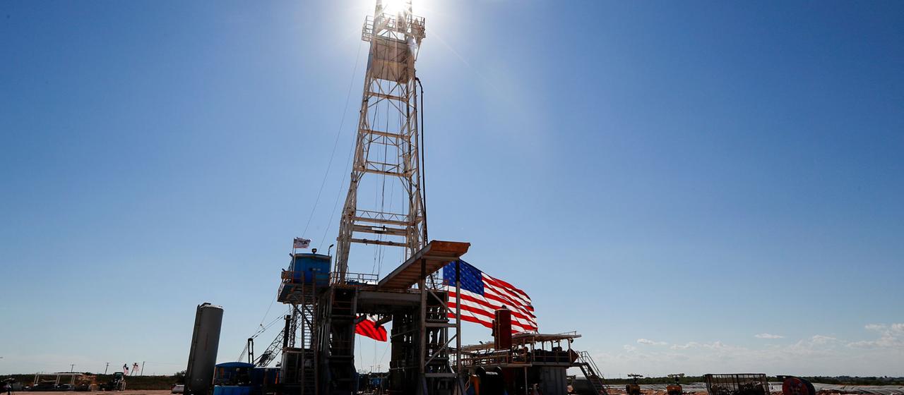 Ölplattform in Texas, USA (Archivbild)