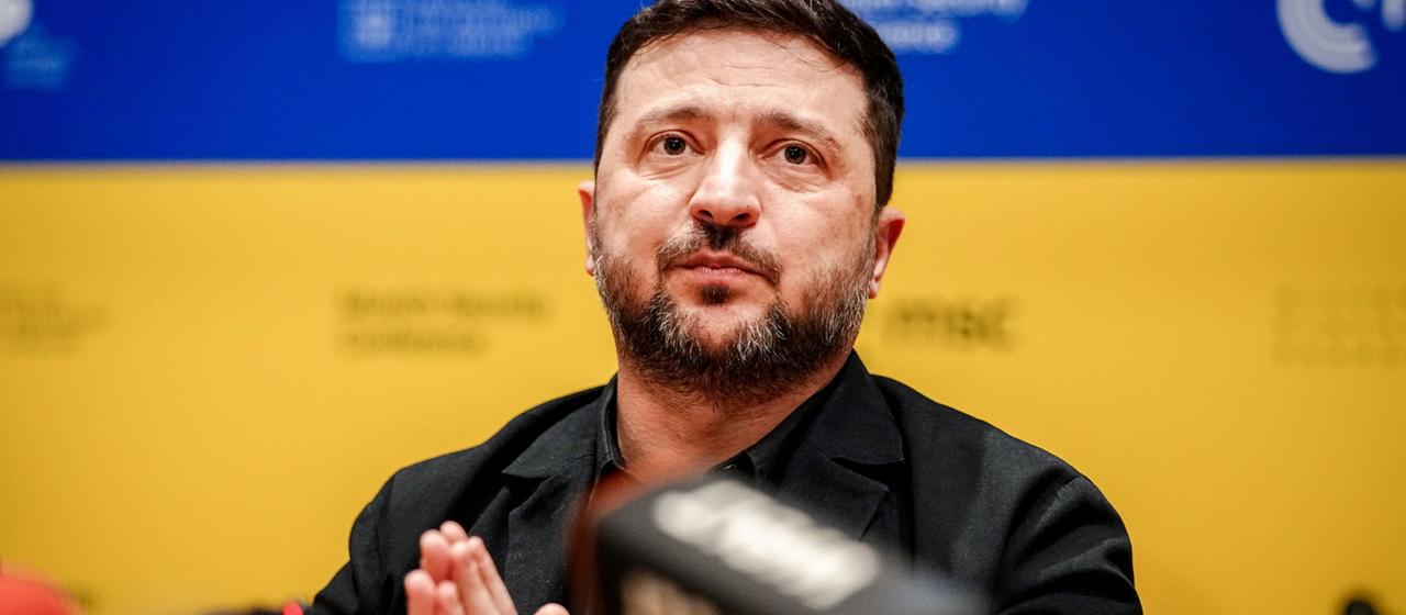 Der ukrainische Präsident Wolodymyr Selenskyj