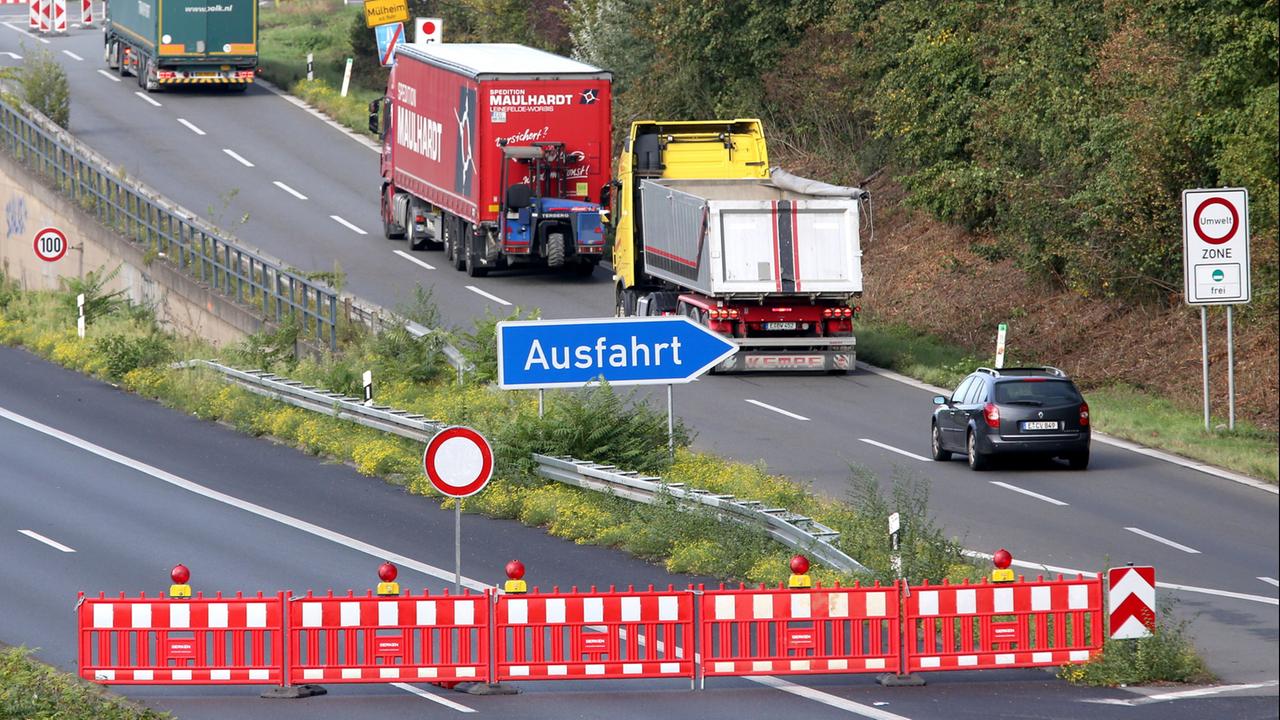 A40 in Mülheim – Zehn Tage Vollsperrung im Ruhrgebiet A40 in Mülheim – Zehn Tage Vollsperrung im Ruhrgebiet