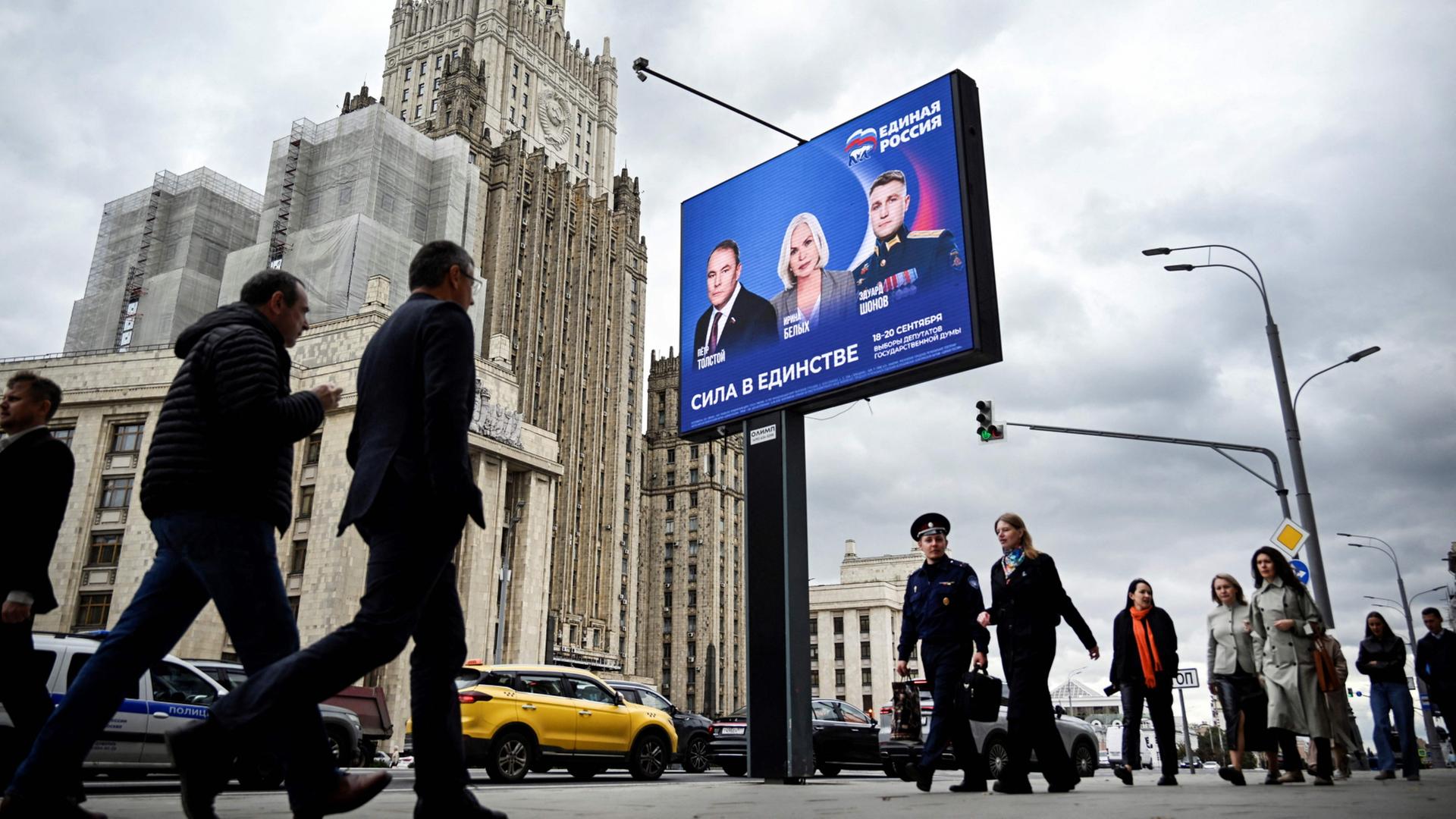 Duma-Wahl in Russland: Alles unter Kontrolle - und doch ein Stresstest?