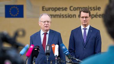 Stephan Weil und Hendrik Wüst