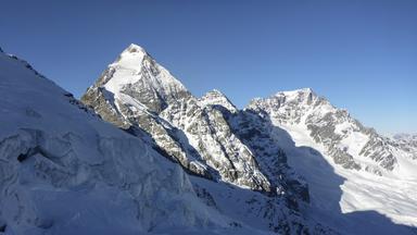 Blick auf von der Sonne beleuchtete Gipfel der Ortler-Gruppe (Archiv)