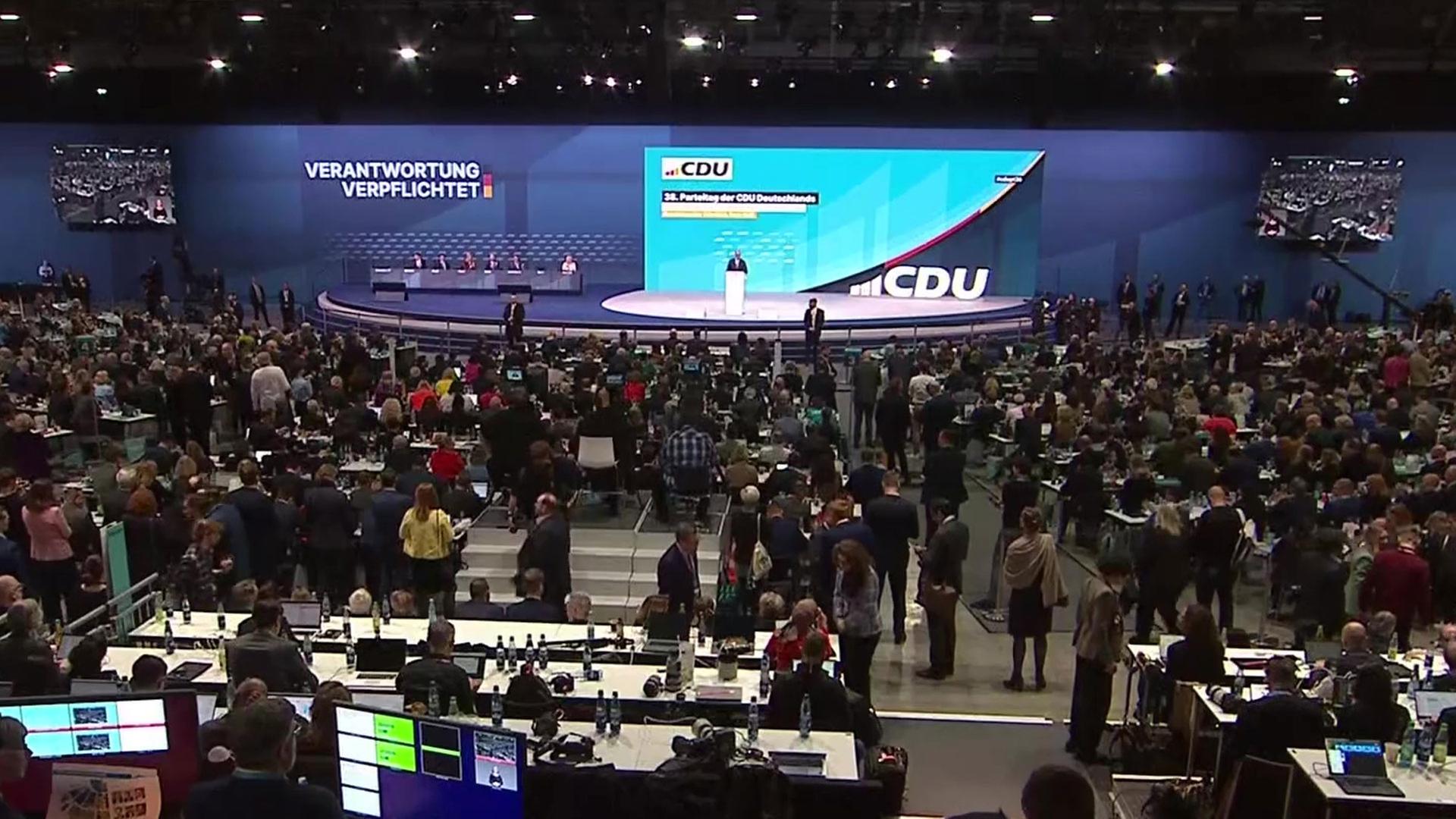 CDU-Parteitag in Stuttgart