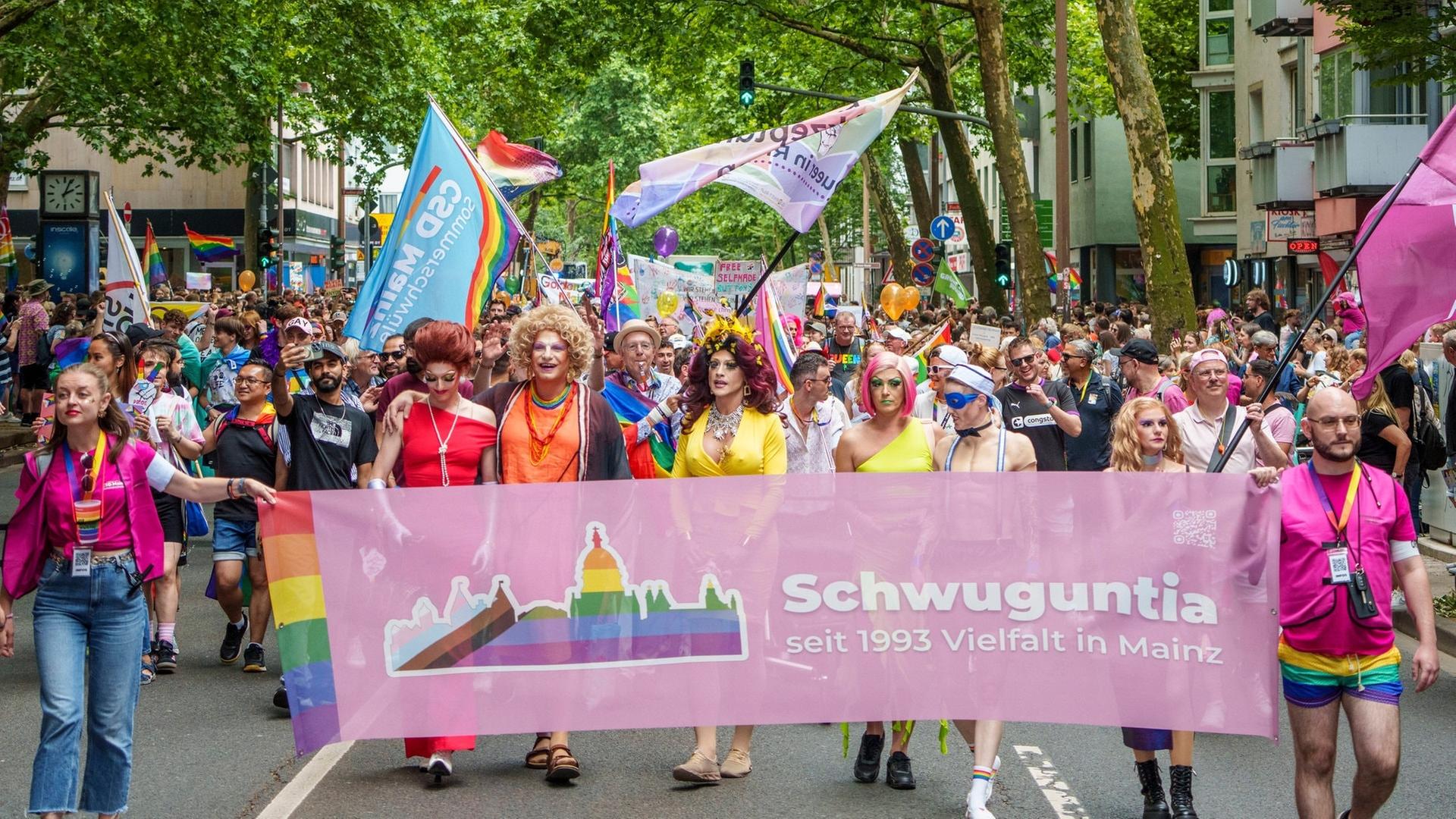 Tausende Menschen beim CSD in Mainz erwartet