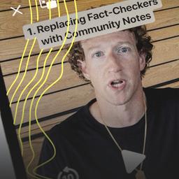 7. Januar 2025: „Wir werden die Faktenprüfer abschaffen und durch Community Notes ähnlich wie X ersetzen, beginnend in den USA“, sagte Meta-CEO Mark Zuckerberg in einem veröffentlichten Video.