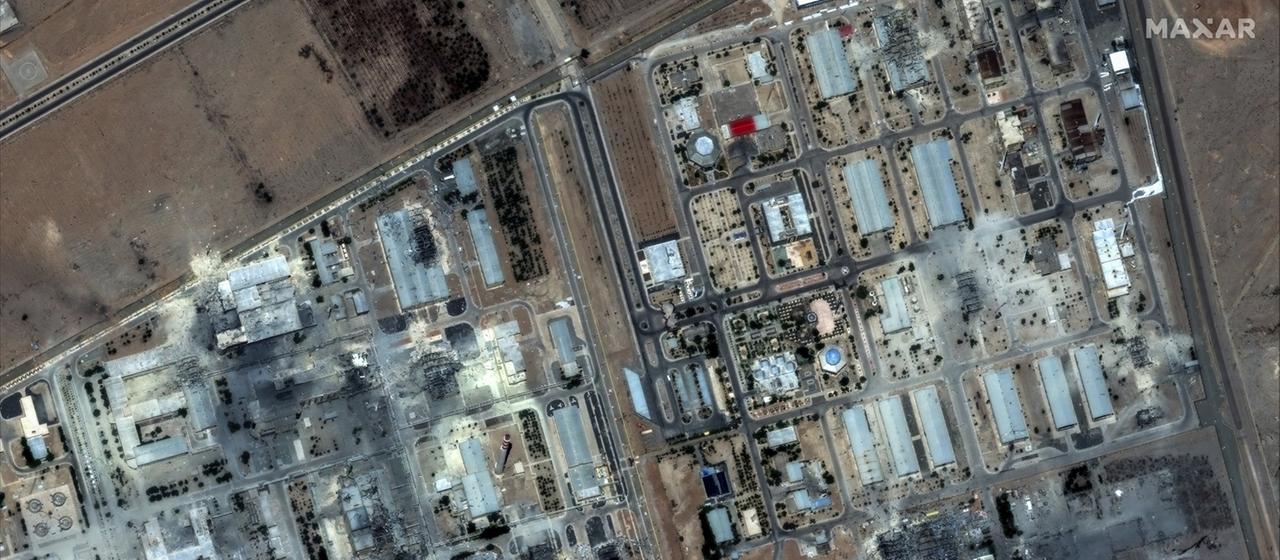 Das Isfahan Nukleartechonologiezentrum im Iran