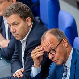Lars Klingbeil und Friedrich Merz