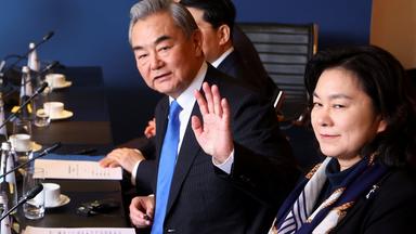 Chinas Außenminister Wang Yi auf der Münchner Sicherheitskonferenz 2026