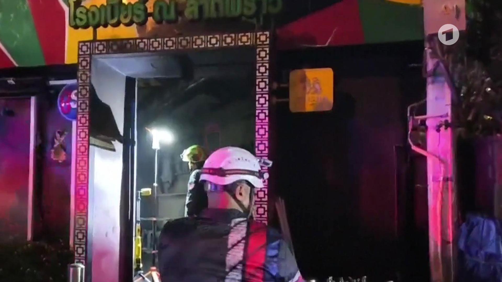 Tote und Verletzte durch Brand in Lokal in Bangkok