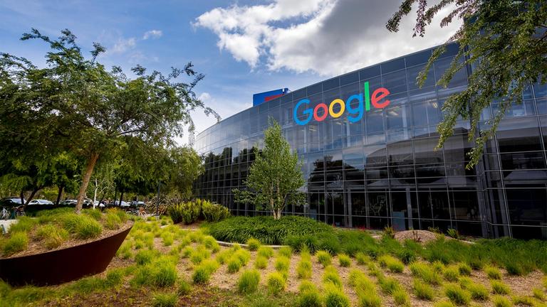 Google Zentrale im Silicon Valley.
