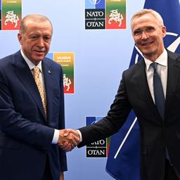 Recep Tayyip Erdogan und Jens Stoltenberg