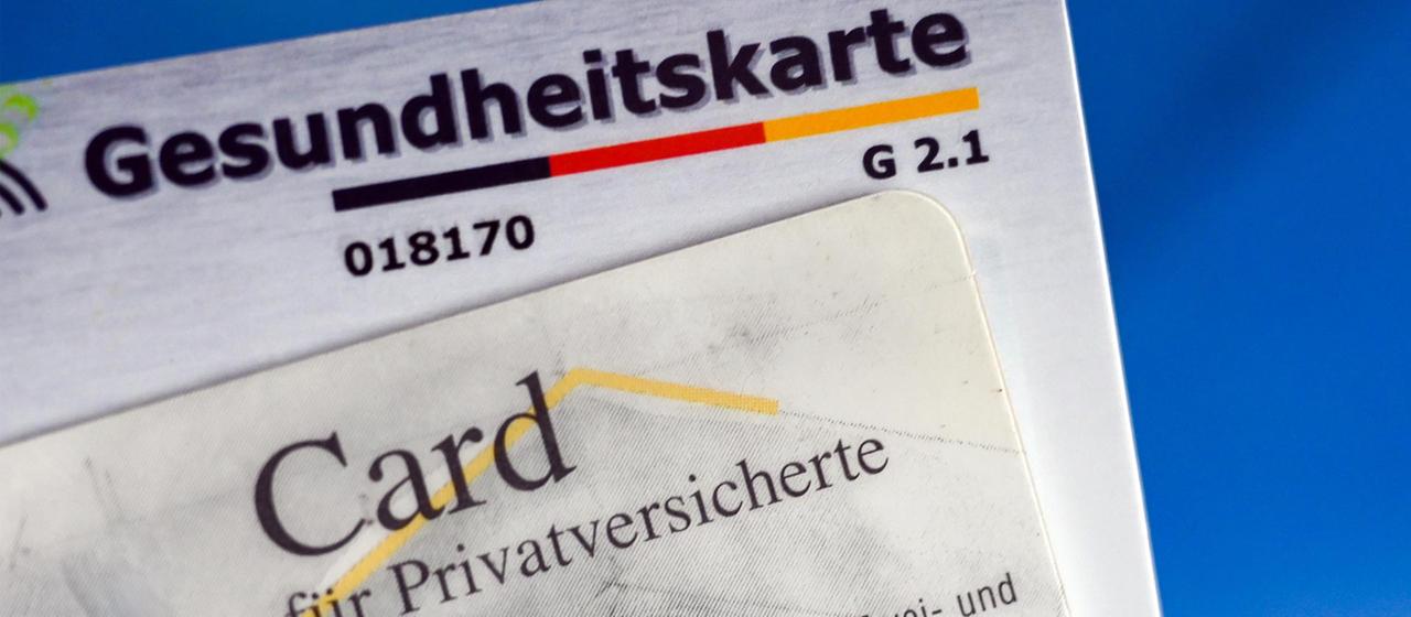 Chipkarte für Privatversicherung