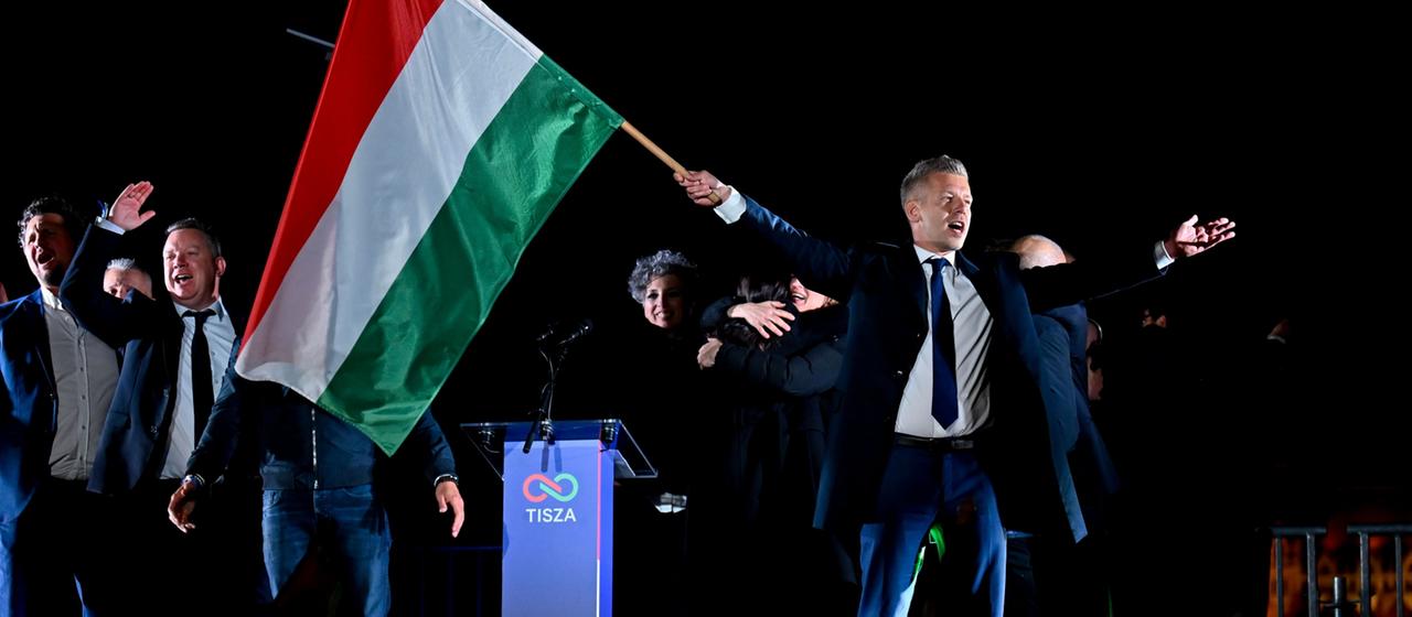 Magyar nach seinem Wahlsieg