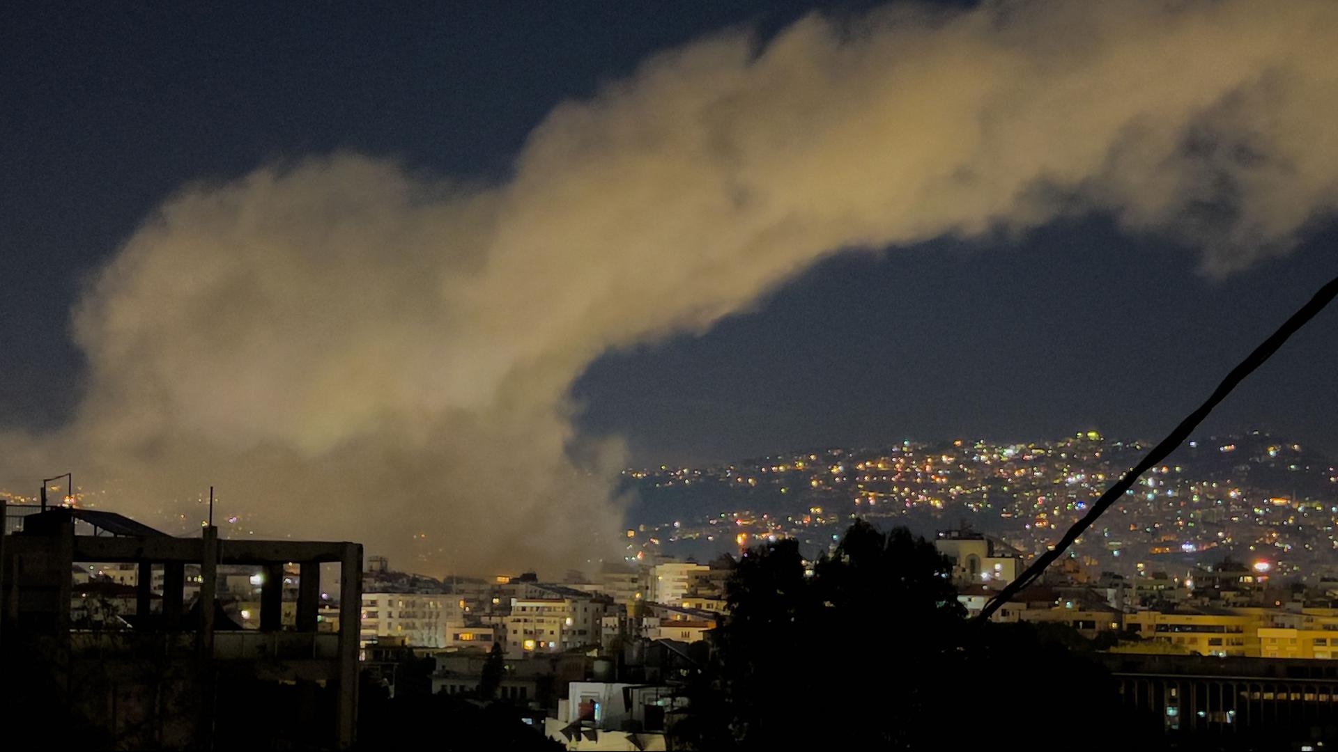 Israel greift auch im Libanon an Israel greift auch im Libanon an