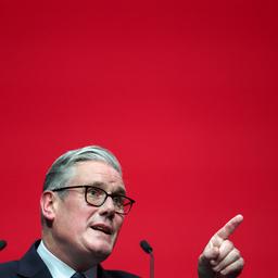 Der britische Premierminister Keir Starmer beim Labour-Parteitag.