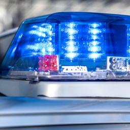 Das Blaulicht eines Polizeiwagens