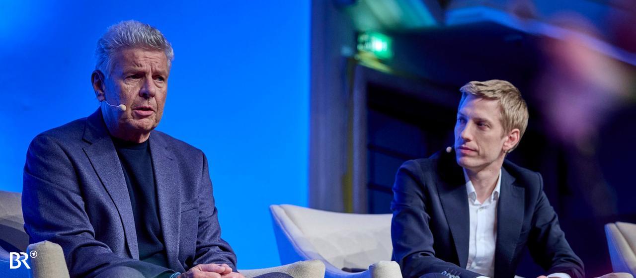 Münchens SPD-OB Dieter Reiter (l.) und Herausforderer Dominik Krause (Grüne)