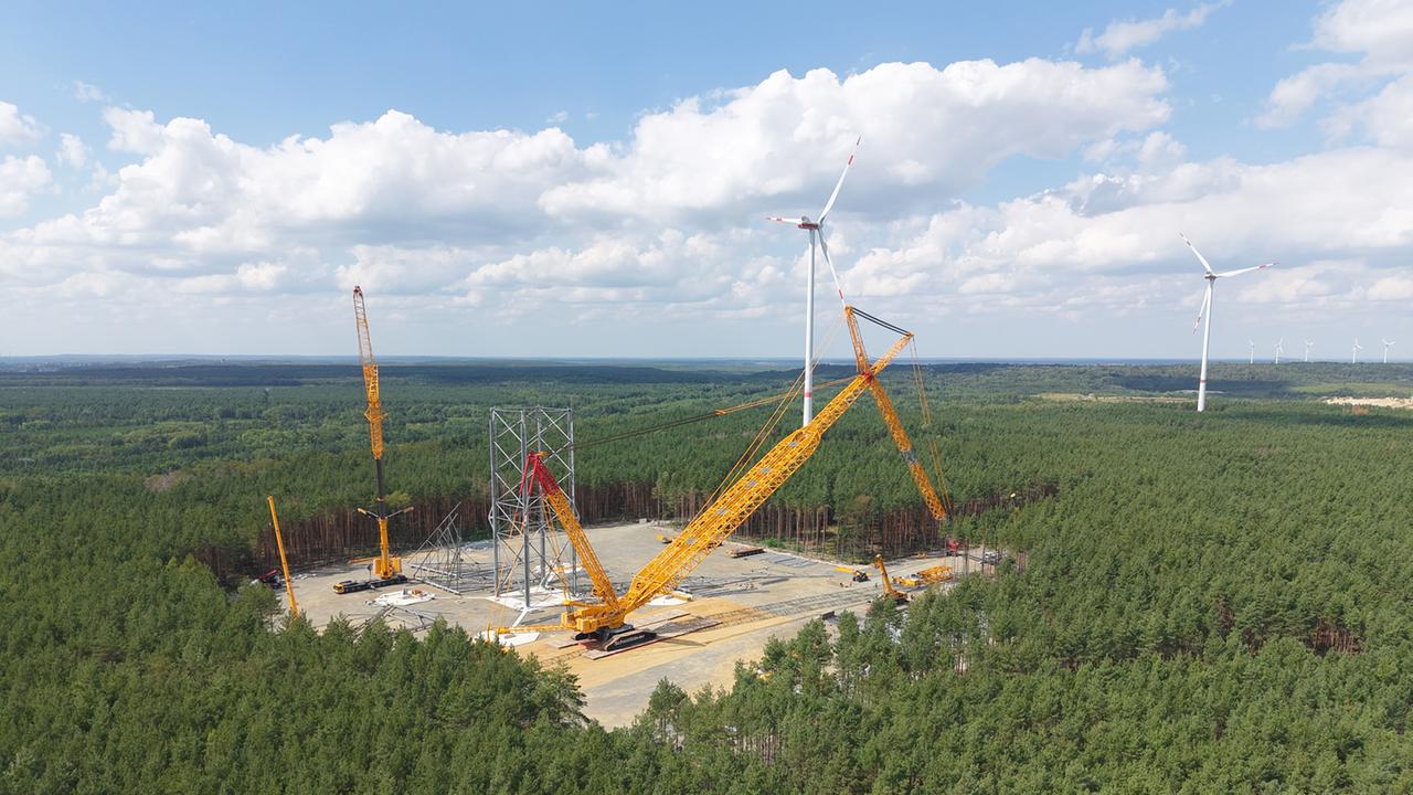 Das höchste Windrad der Welt wird in Deutschland gebaut