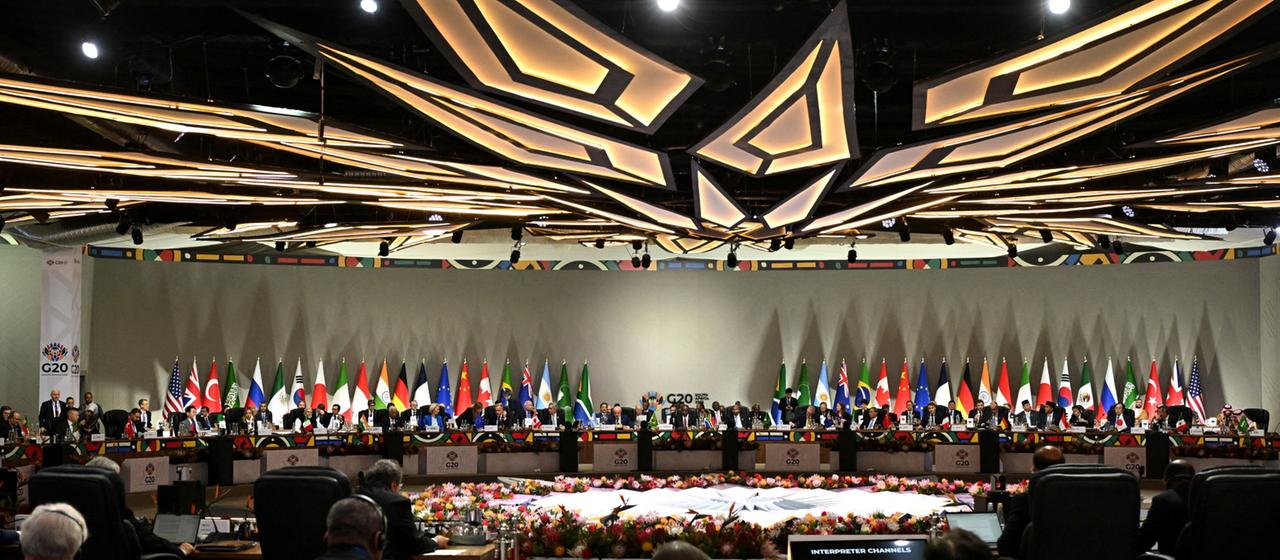 Die Eröffnungsrede beim G20-Gipfel in Südafrika