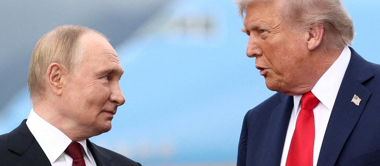 Wladimir Putin und Donald Trump (Archivbild vom 15.8.2025)