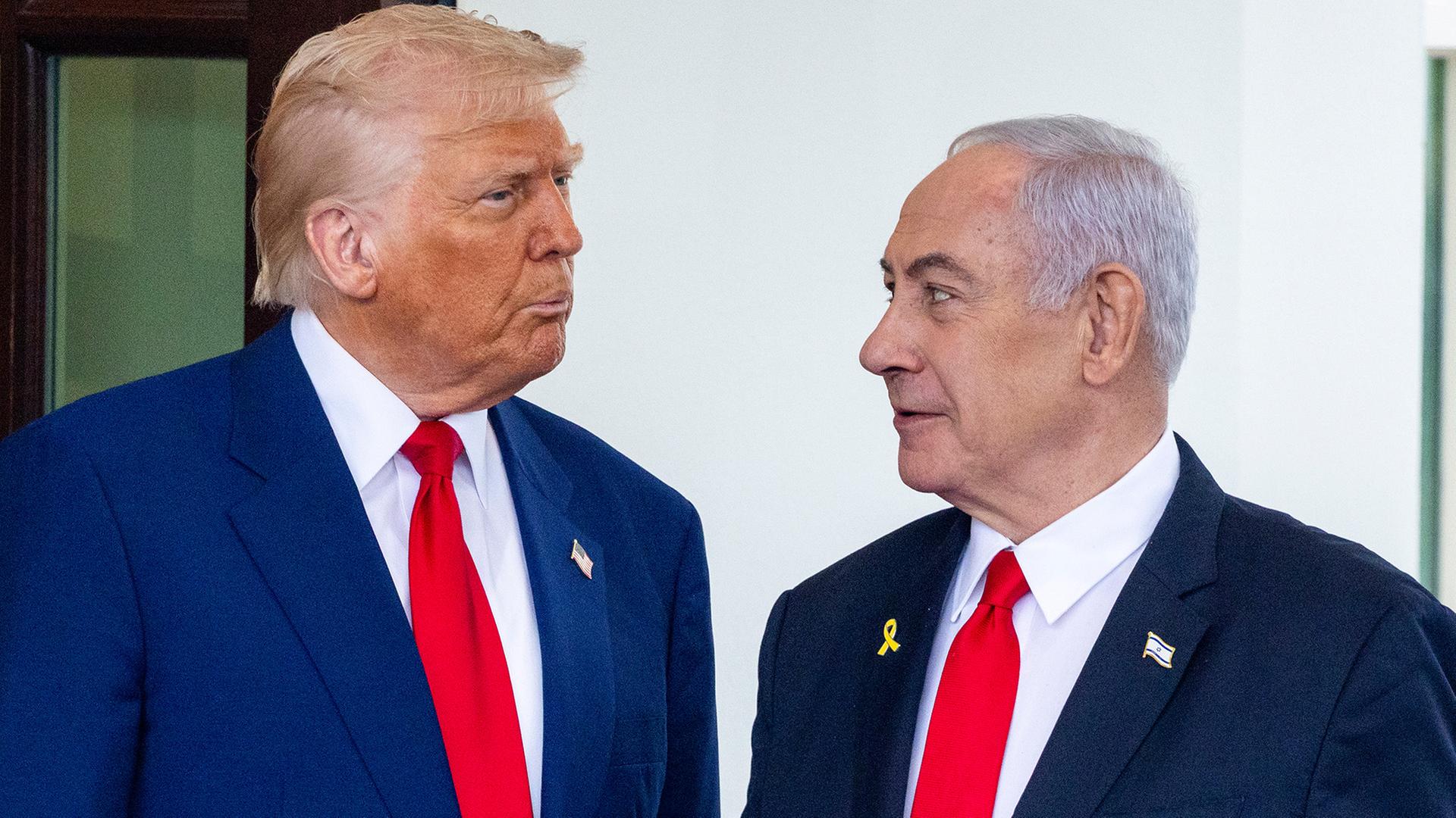 Donald Trump und Benjamin Netanjahu (Archiv) | EPA