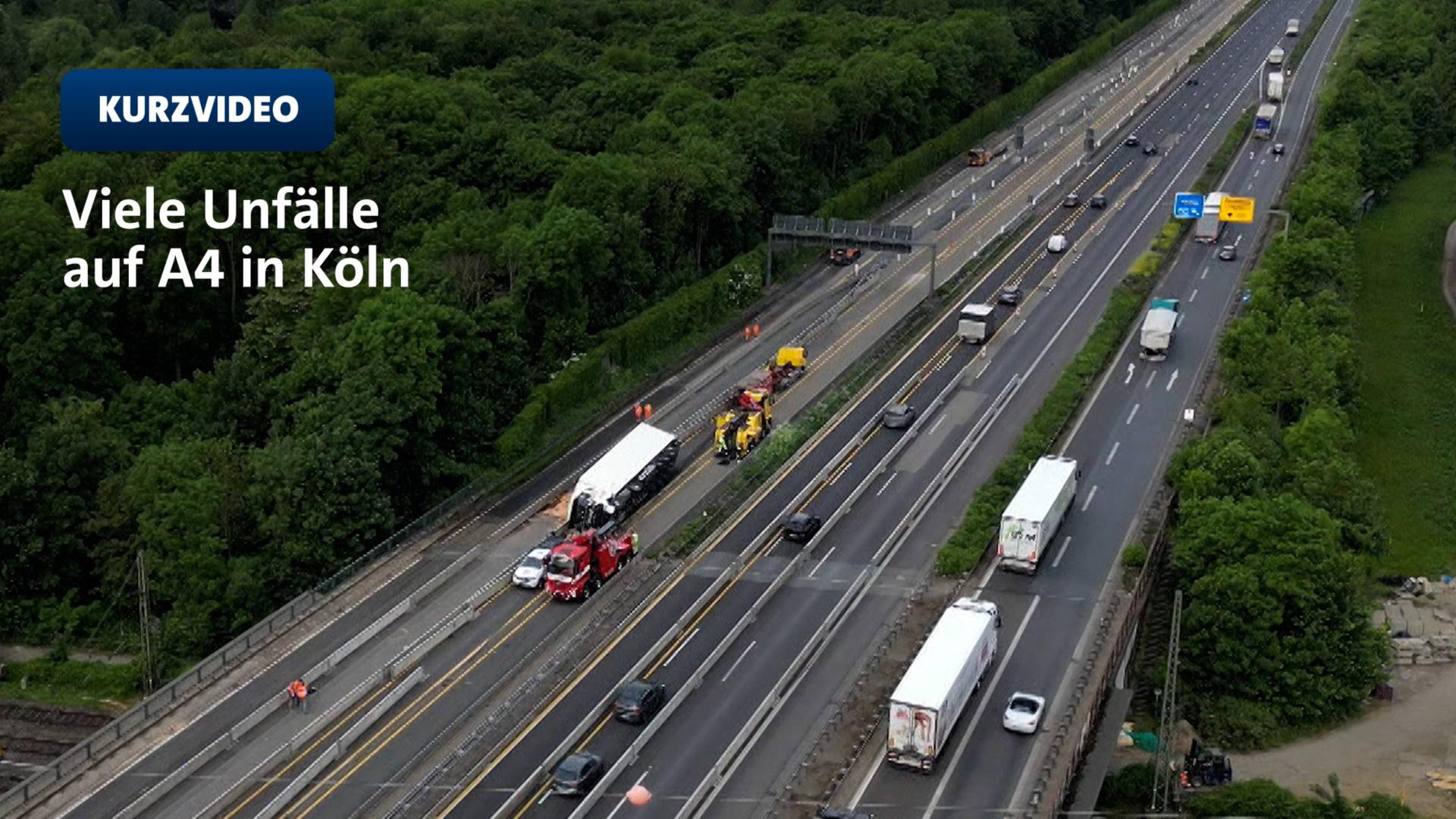 Noch jahrelang Probleme auf der A4 am Kölner Eifeltor