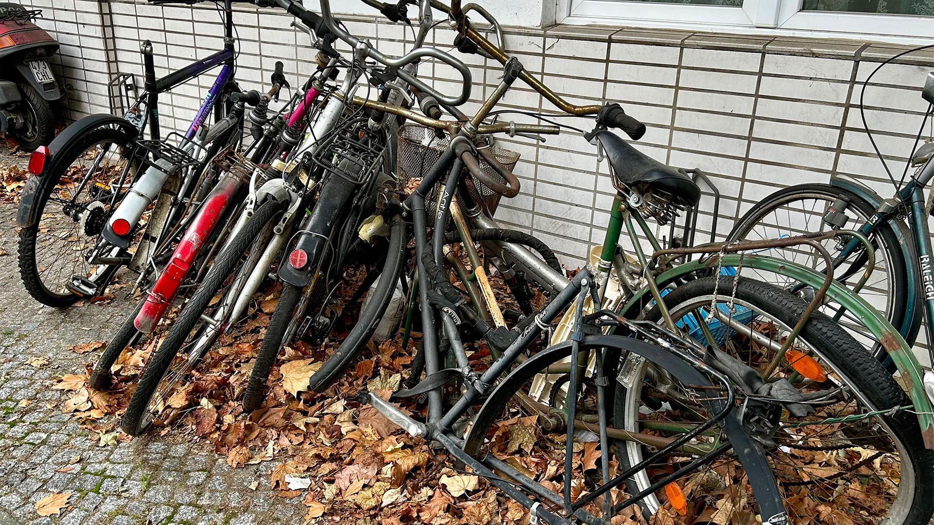 Schrottfahrräder in Berlin - Fährt das noch oder kann das weg?