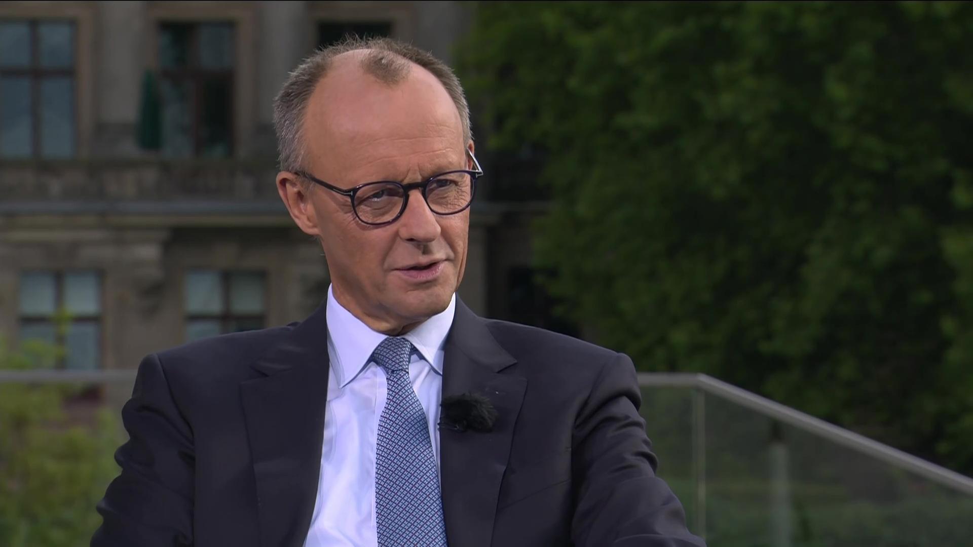 Merz im ARD-Sommerinterview: Geplatzte Richterwahl "keine Krise"