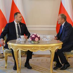 Karol Nawrocki und Donald Tusk 