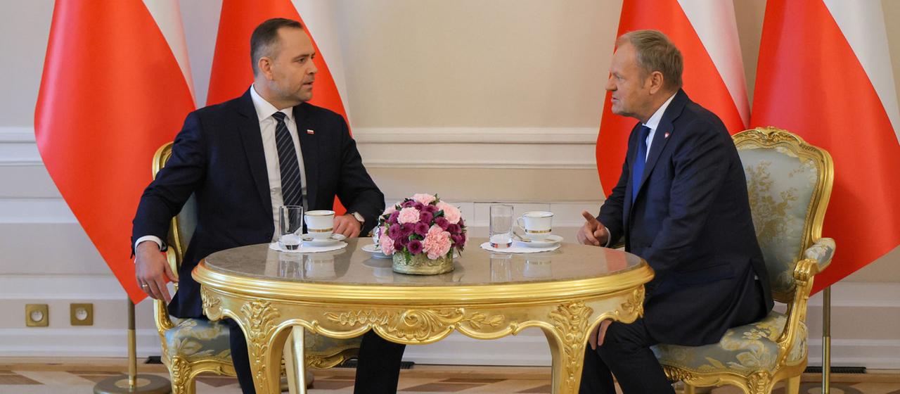Streit zwischen Tusk und Nawrocki: Polen fürchtet um internationale Rolle | tagesschau.de