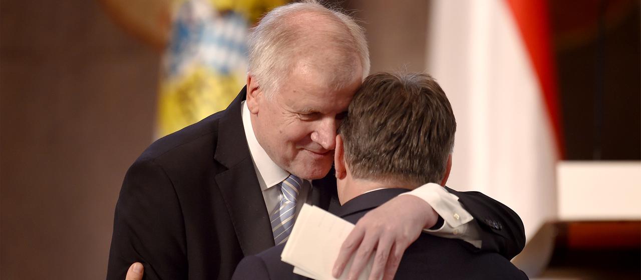 Horst Seehofer und Viktor Orban (Archivbild)