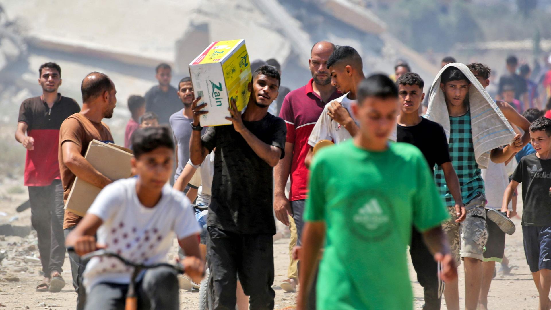 Nahost-Liveblog: ++ Erneut Hilfsgüter über Gaza abgeworfen ++