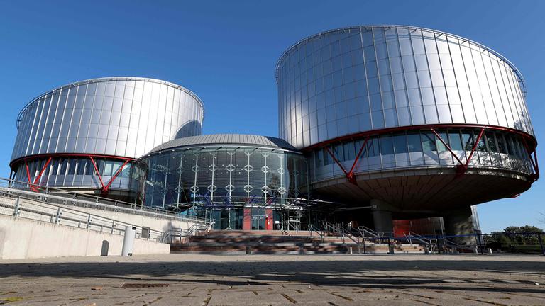 Das Gebäude des Europäischen Gerichtshofs für Menschenrechte (EGMR) in Straßburg.