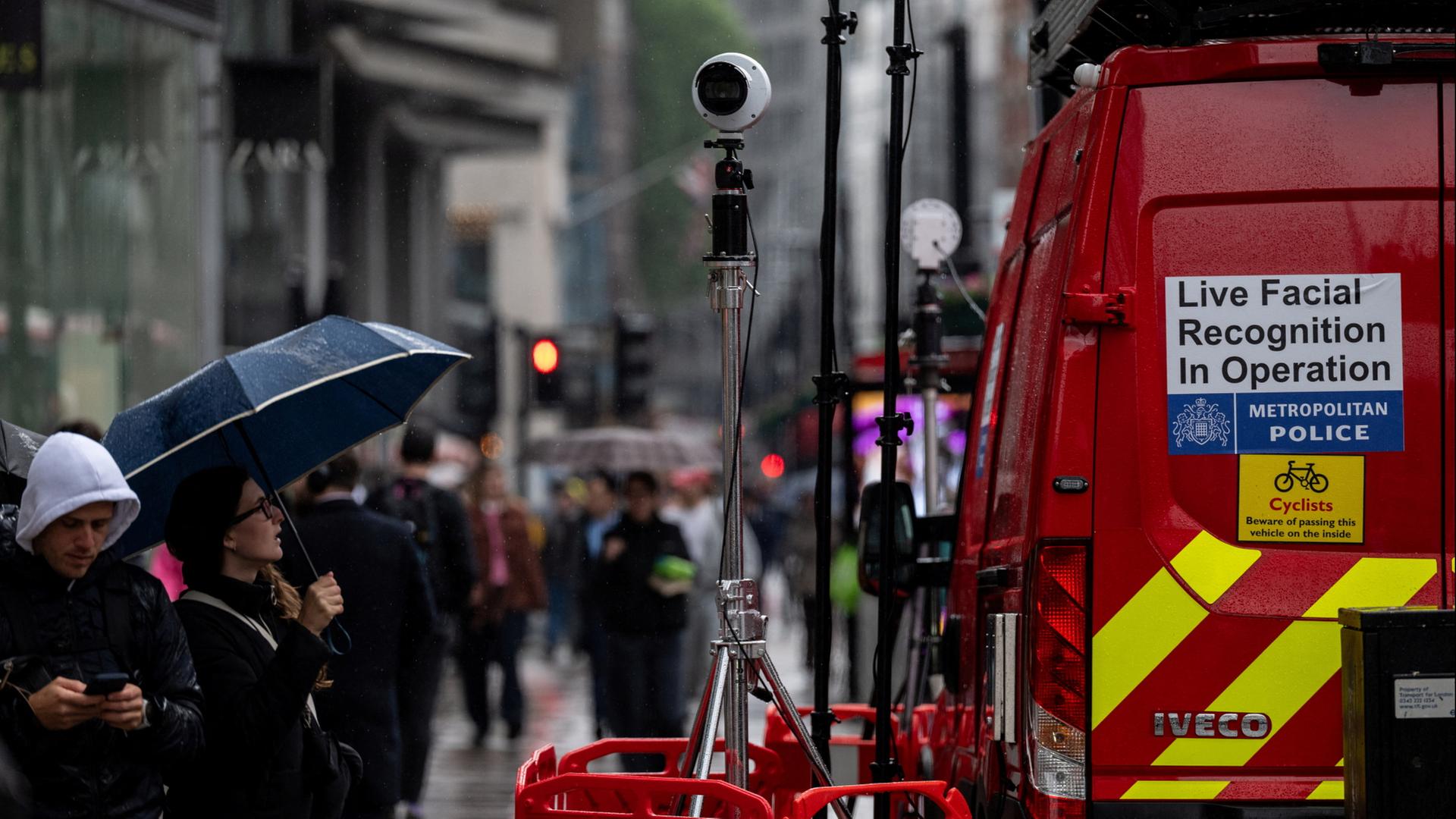 Londoner Polizei: Festnahmen mit Hilfe von Gesichtserkennung