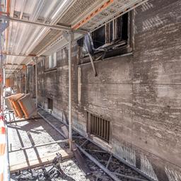 Archivbild: Brandanschlag und antisemitische Schmierereien am Rathaus Tiergarten. (Quelle: imago images/Friedrichs)