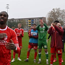 Maxime Awoudja (Erfurt) beim Auswärtsspiel in Luckenwalde (Bild: IMAGO/Matthias Koch)