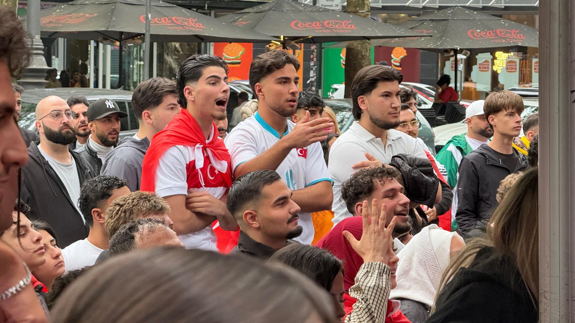 Türkei-Fans zwischen Euphorie und Frust