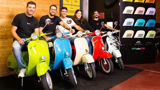 Das elektrische Comeback der Vespa