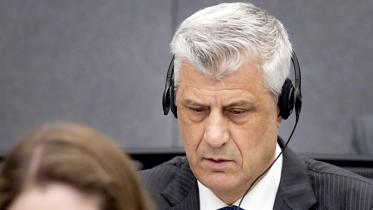 25 Jahre Haft für Kosovos Ex-Präsident Thaci wegen Kriegsverbrechen