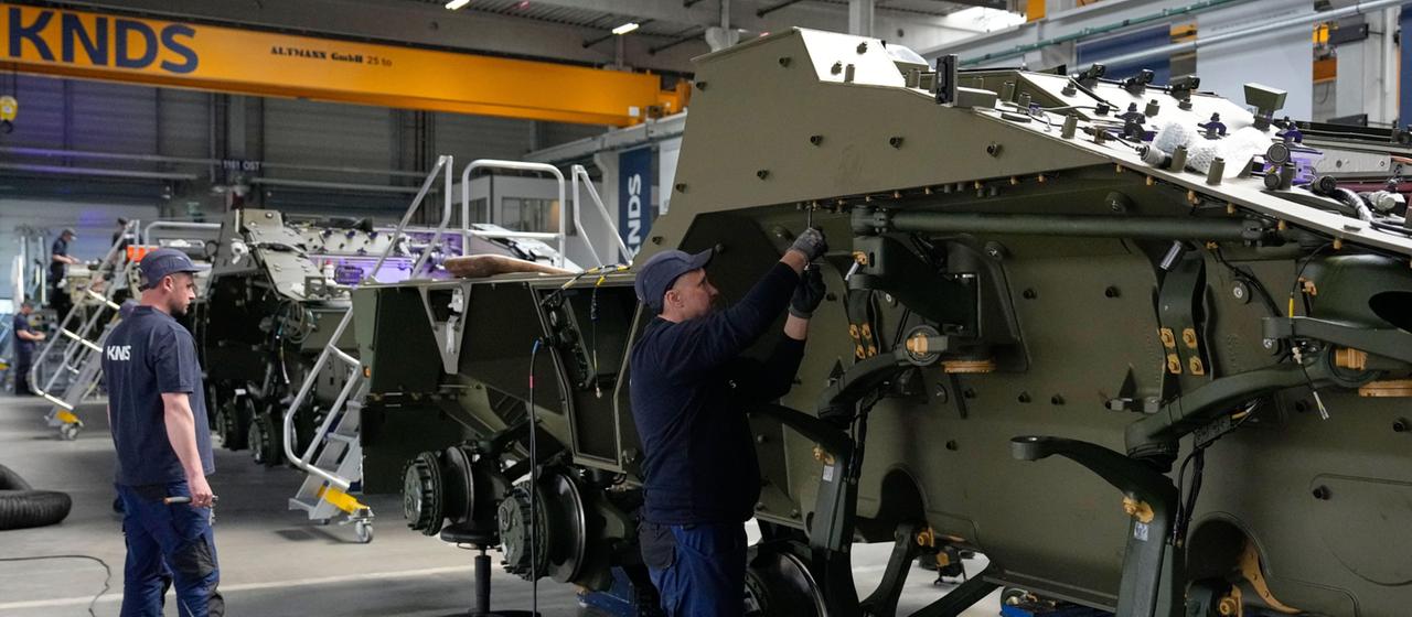 Produktion bei KNDS in München