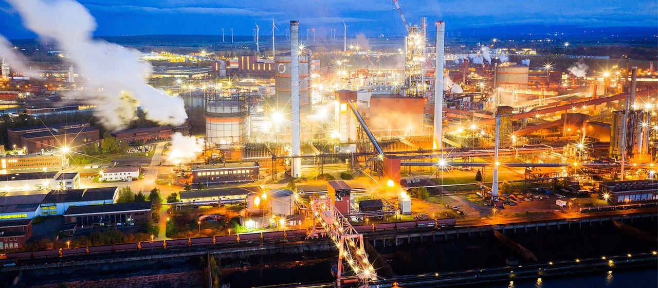 Gelände der Salzgitter AG.
