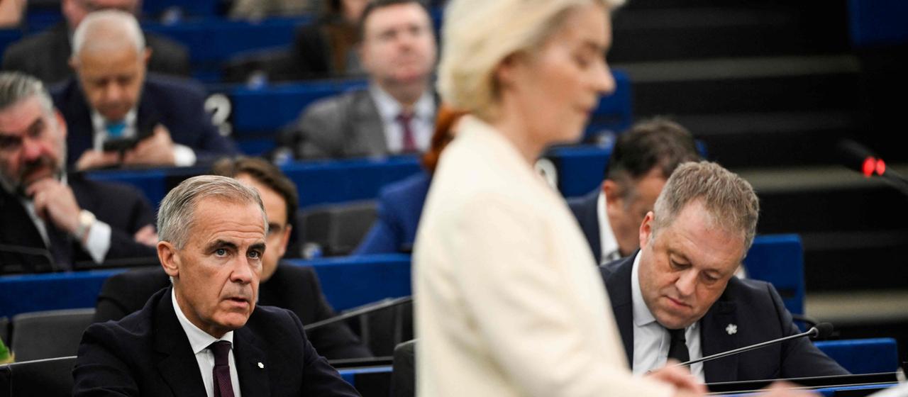 Mark Carney und Ursula von der Leyen